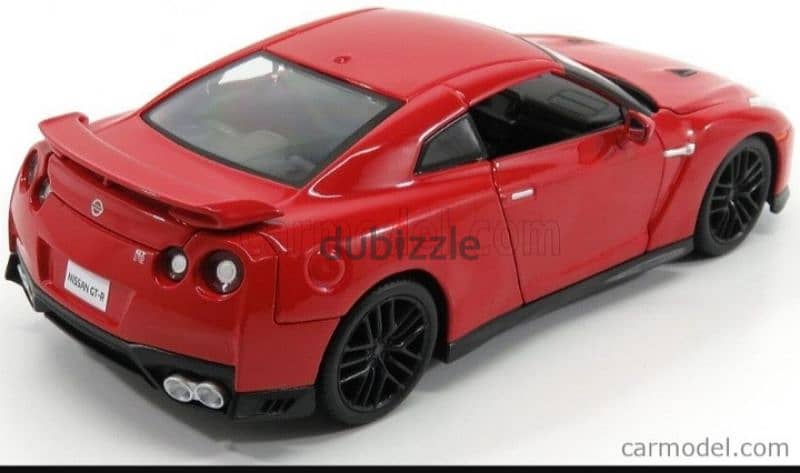 Nissan Skyline GT-R (2017) diecast car model 1:24 2