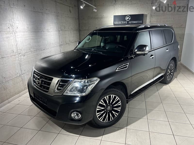 Nissan Patrol PLATINUM RYMCO Black on Black 2