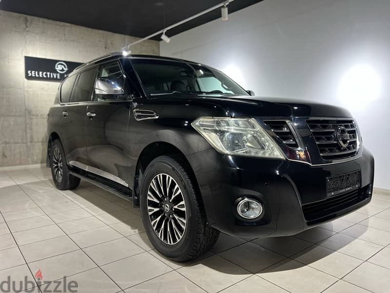 Nissan Patrol PLATINUM RYMCO Black on Black 3