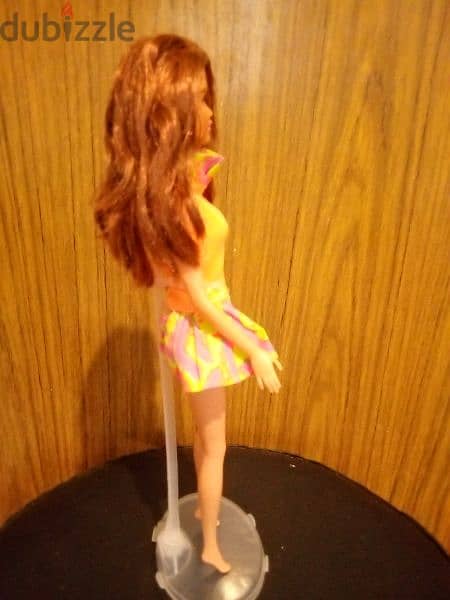 Barbie Brunette Mattel 2000 dressed doll has bending legs=17$ 4