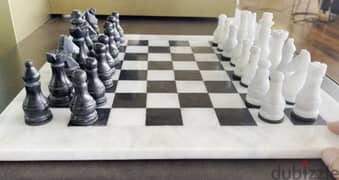 Natural Onyx Chess Handmade 40×40cm 0