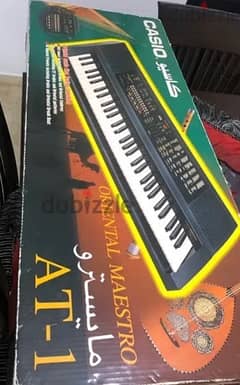 CASIO AT-1 Keyboard EXCELLENT CONDITION+Stand+Book holder/original box 0