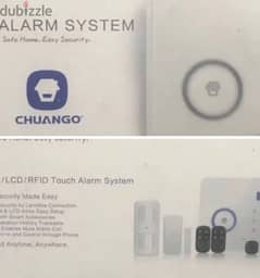 Brand New Chuango home security alarm system PSTN/LCD/RFID