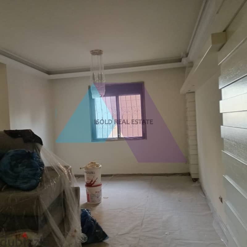 Lux, 2 parking lots, Semi furnished 145m2 apartment for sale in Rabweh 1