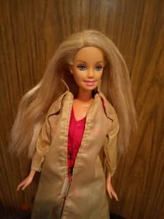 Barbie as new Mattel doll 2000, CROCHET dress, bend legs=20$