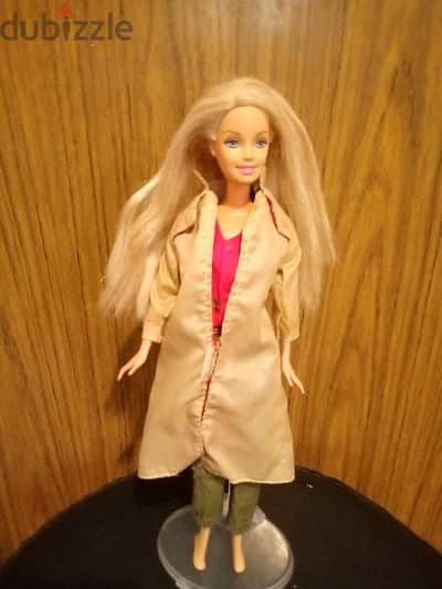 Barbie as new Mattel doll 2000, CROCHET dress, bend legs=20$