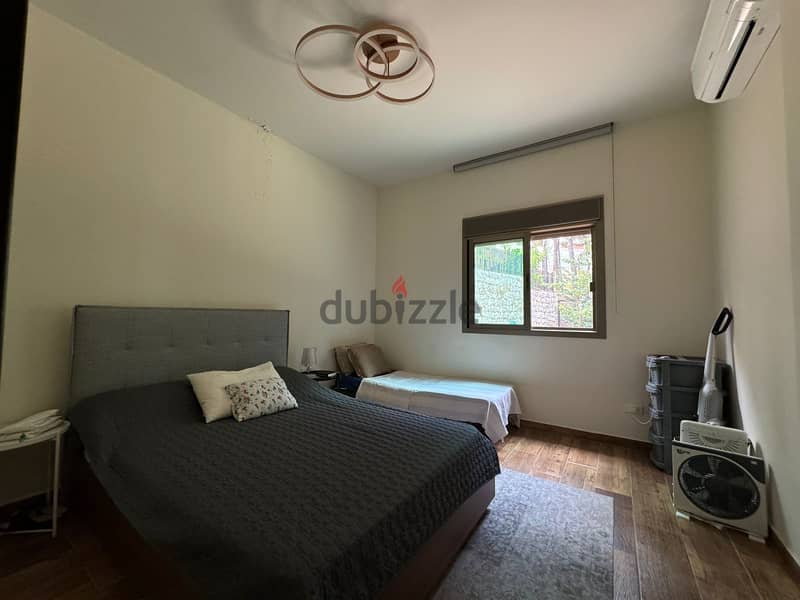 L15831-Semi-Furnished Apartment With Terrace For Sale In Baabdat 1