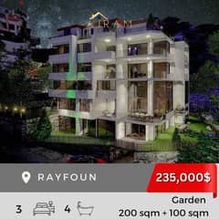 Rayfoun | 200 sqm + 100 sqm Garden | Prime Location 0