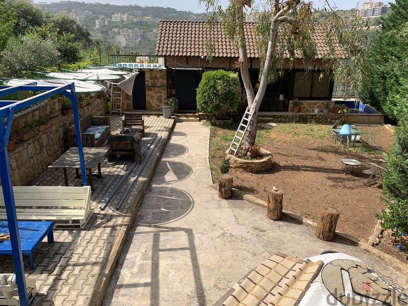 L15838-Land With A Stand Alone House For Sale In Mansourieh 1