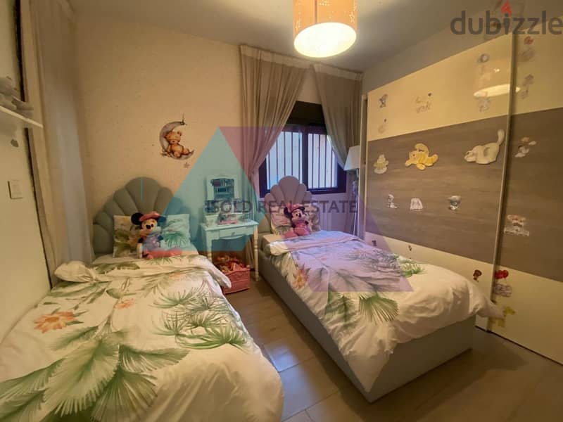 Furnished &Decorated 150 m2 apartment+80 m2 terracefor sale in Dbayeh 5