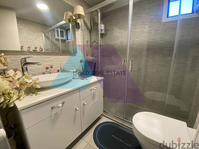 Furnished &Decorated 150 m2 apartment+80 m2 terracefor sale in Dbayeh 9