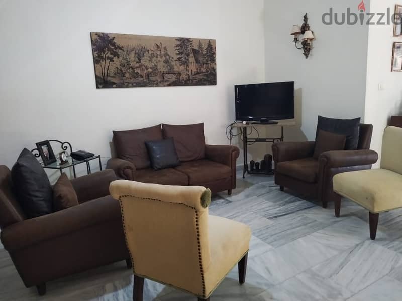 L15841-Apartment With A Garden For Sale In Zouk Mosbeh 5