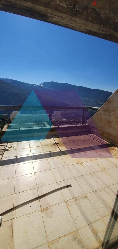 Fully furnished 135 m2 duplex chalet for sale in Ehden 0