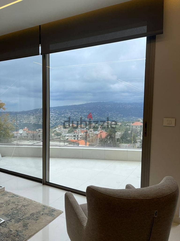 High End Finishing Fully Furnished Real Duplex for sale in Bikfaya 4