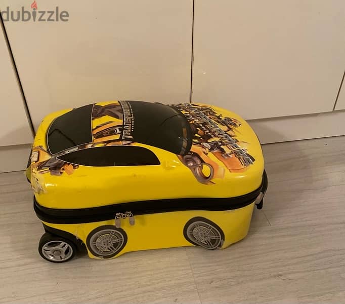 kids luaggage with wheels (transformer) 5