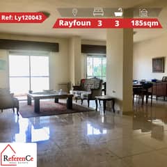 Apartment with terrace in Rayfoun شقة مع تراس في ريفون