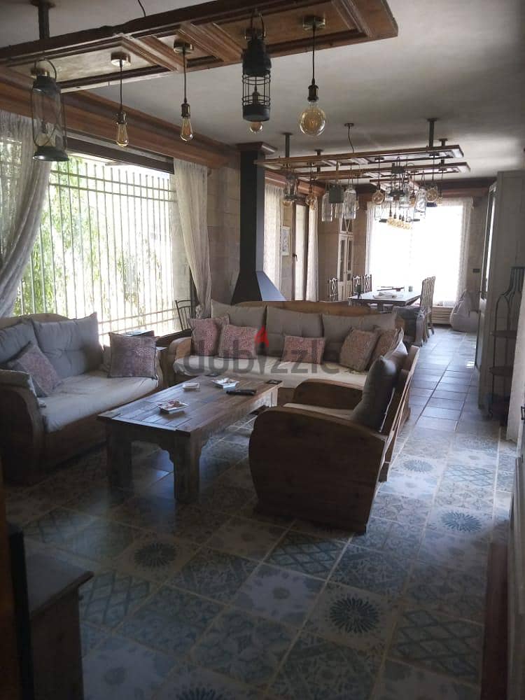 VILLA IN BROUMANA WITH TERRACE  FULLY FURNISHED , (BRR-110) 5