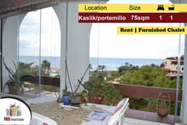 Kaslik portemilio 75m2 | Rent | Furnished Chalet | Sea View | Classic 0