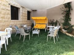 MONTHLY RENT FULLY FURNISHED IN BAABDAT 200SQ WITH GARDEN , BBR-104 0