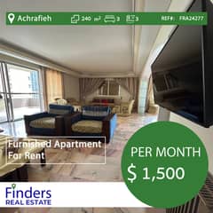 Apartment For Rent in Achrafieh! |