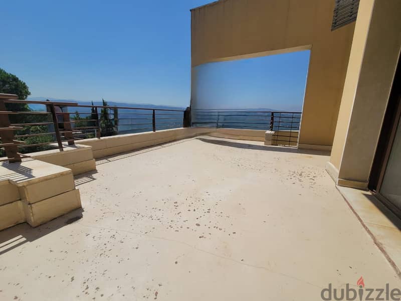 DUPLEX IN BROUMANA 3 BEDS WITH TERRACE FULLY FURNISHED , (BRR-110) 8