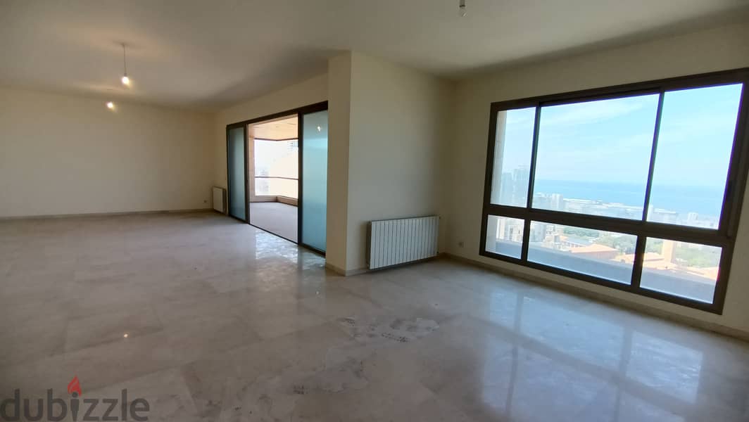 Apartment for sale in Achrafieh/ Seaview/ Spacious 3