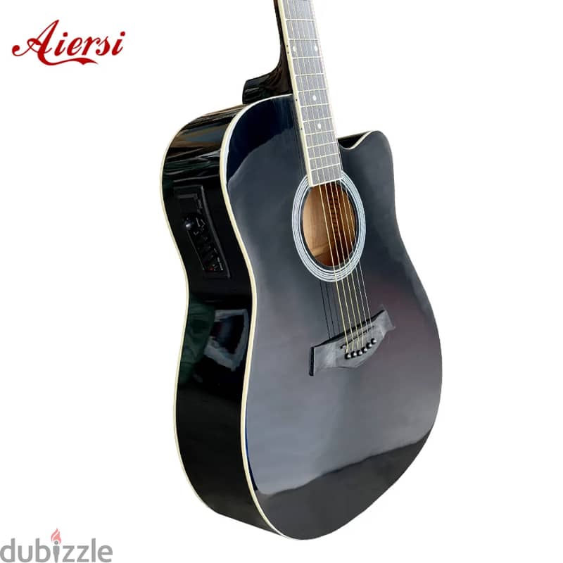 Aiersi SG028CE Electro-Acoustic Guitar (Multiple Colors Available) 1