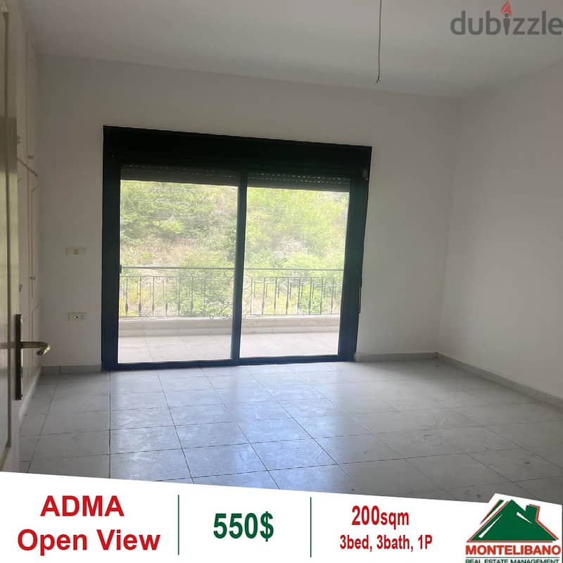 Apartment with an Open View for rent in Adma!! 1