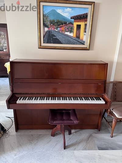 Vintage Mahogany CHERNY Upright Piano