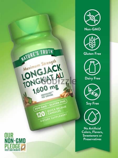 long jack tongat ali 120 capsule 1600mg 1