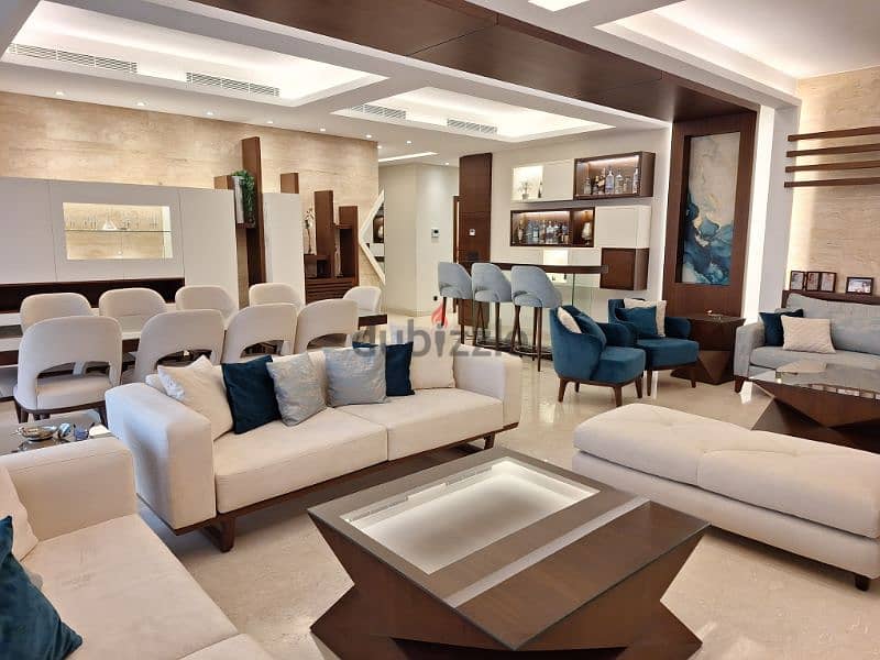 luxurious modern apartment with private guest house 1