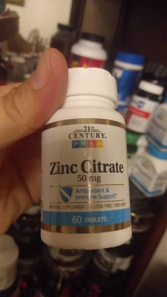 Zinc citrate 60 tab 50mg