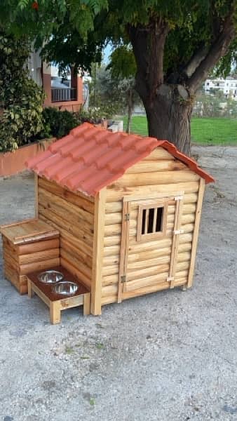 Dog Houses Available بيوت كلاب 2