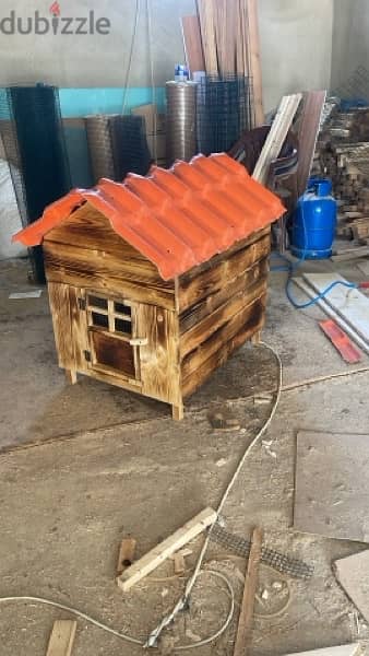 Dog Houses Available بيوت كلاب 7