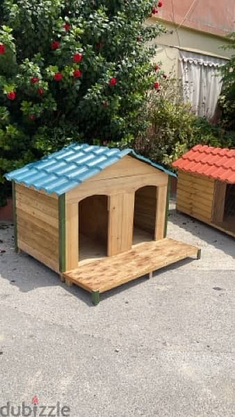 Dog Houses Available بيوت كلاب 11