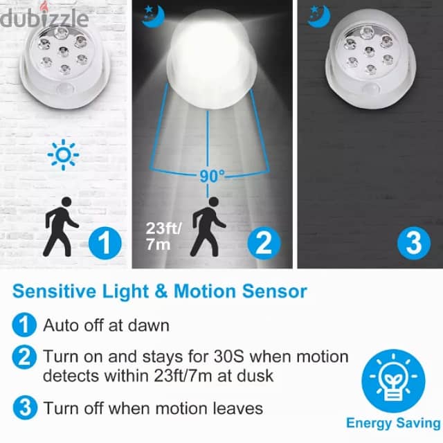 Light Angel Sensor Lamp - Stick Up Motion Light for Home, Garden 5