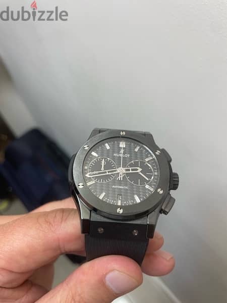 Hublot Classic Fusion Chrono Black Magic 45mm Carbon fiber Dial 1