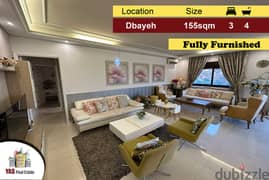 Dbayeh 155m2 | 80m2 Terrace | Furnished |Calm Street | Catch | MJ |