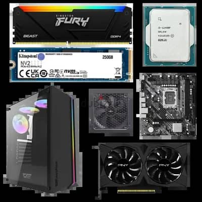 Gaming Desktop Offer 2024 – 13 | Core i5-12400F – 8GB – 250GB NVMe | 1