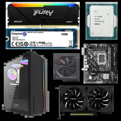 Gaming Desktop Offer 2024 – 13 | Core i5-12400F – 8GB – 250GB NVMe | 1 0