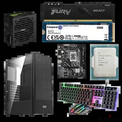 Gaming Desktop Offer 2024 – 12 | Core i3-12100 – 16GB – 250GB NVMe | 1 0