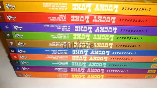 Lucky Luke 48 volumes in 16 integrals  Each integral contains 3 volume