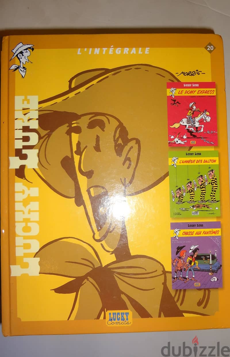 Lucky Luke 48 volumes in 16 integrals  Each integral contains 3 volume 2