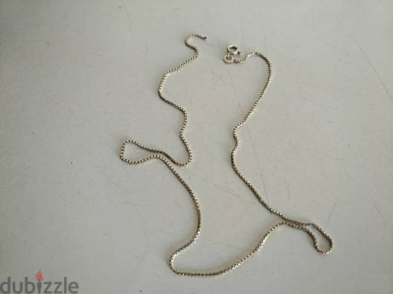 Silver necklace (broken) - Not Negotiable 0