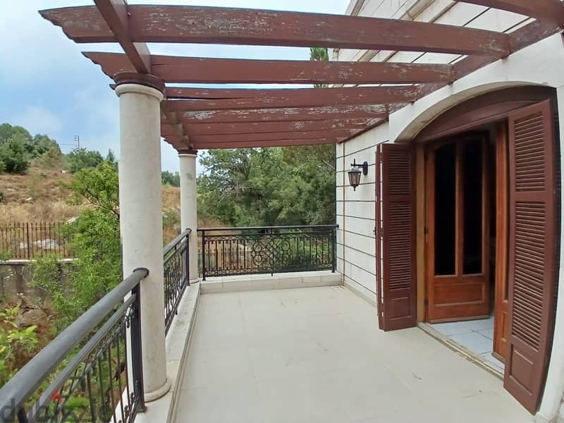 L15850- Villa With Land For Sale in Ain el Ach-Bikfaya 4