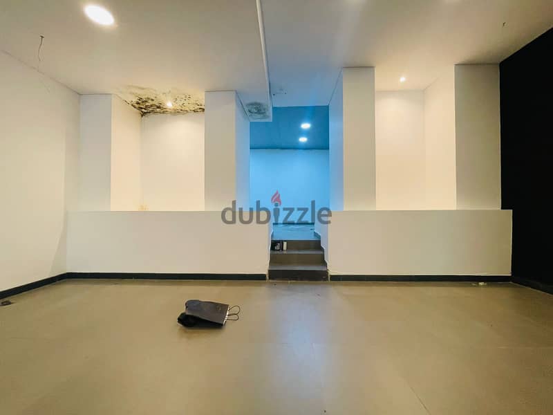 JH24-3544 Shop 175m for rent in Achrafieh, $ 2,000 cash 2