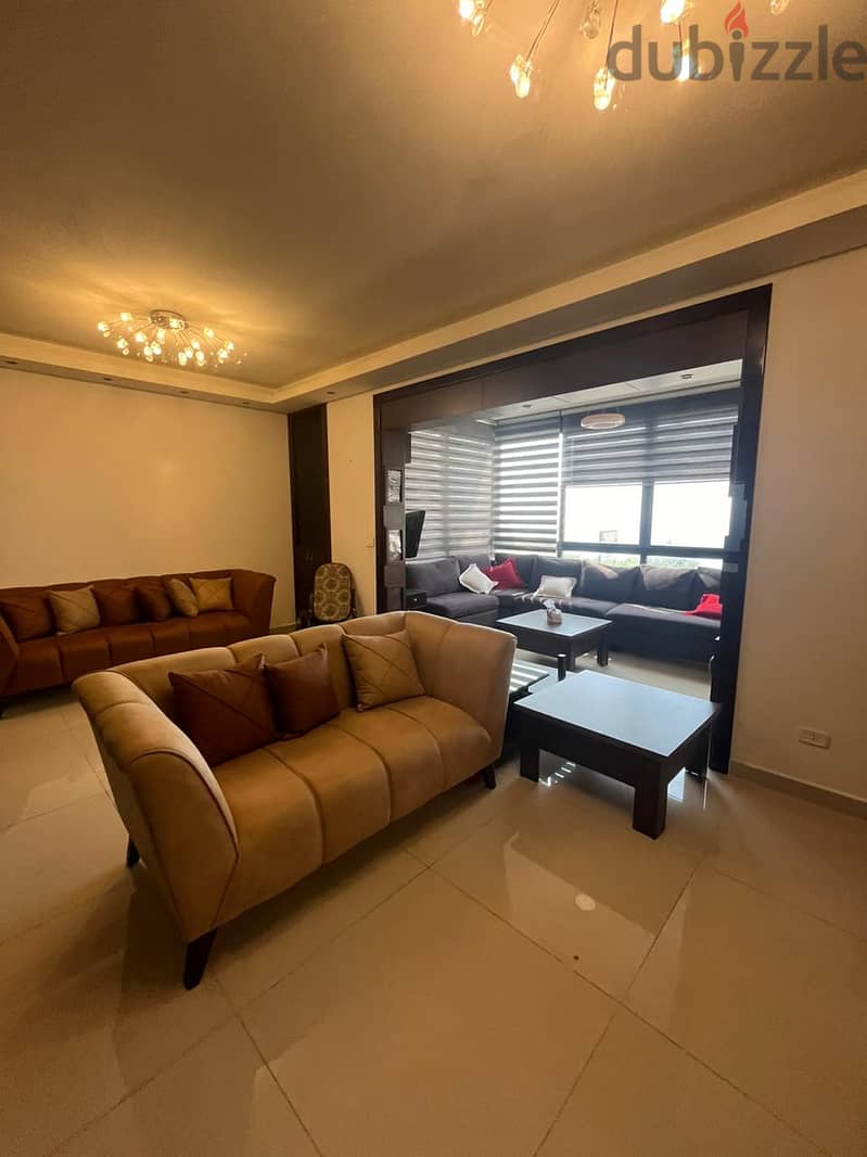 FURNISHED APARTMENT IN JBEIL PRIME (130Sq) TERRACE&SEA VIEW, (JB-279) 2