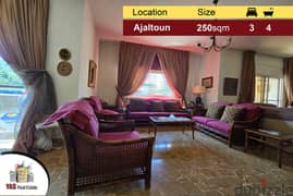 Ajaltoun 250m2 | Well Maintained | Mountain View | Calm Area | DA |