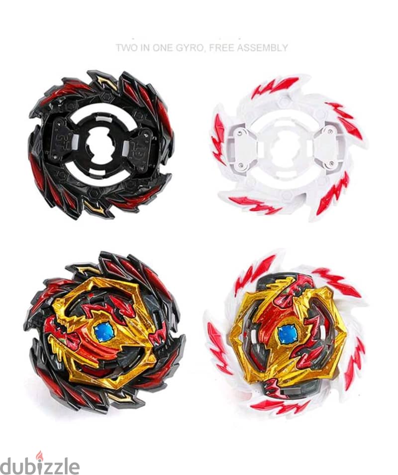 BeyBattle Burst Beyblades Set Pro Series 7