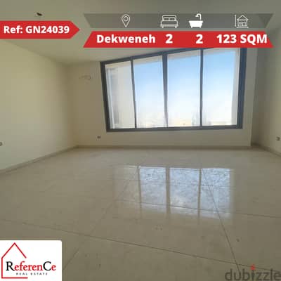 Brand new apartment for sale in dekweneh  شقة جديدة للبيع في الدكوانة،